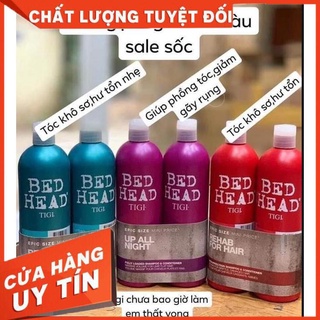 CẶP DẦU GỘI,XẢ TIGI BED HEAD 750 ml