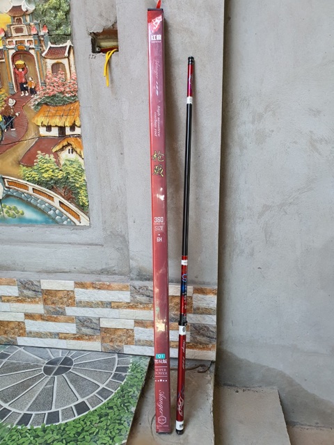 cần câu tay 6H dài 5m4 Redwolf hàng chính hãng nhập khẩu nước mỹ cần cần khoẻ y hình