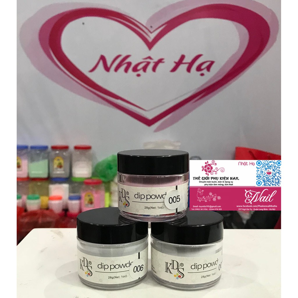 Bộ Bột Nhúng KDS ( 3 hũ bột + 4 chai dung dịch)