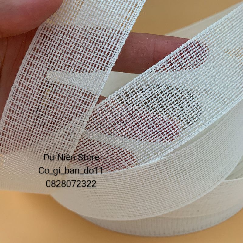 Dây Lưới Hỗ Trợ May Cuốn Lai, May Tà Áo Dài.