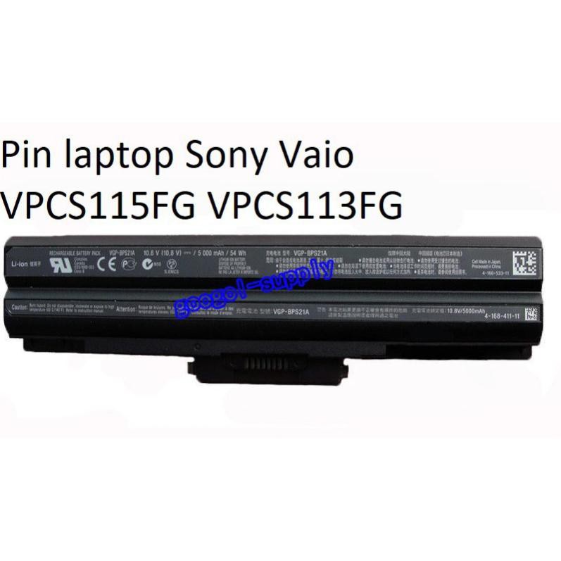 🎁 Freeship 🎁    Pin laptop Sony Vaio VPCS115FG VPCS113FG