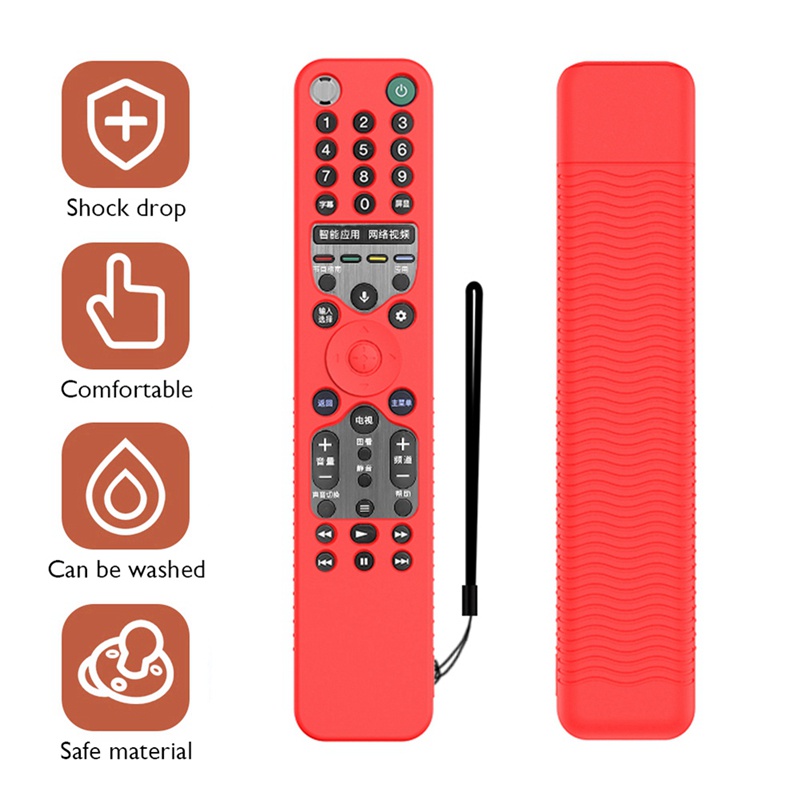 Ốp Bảo Vệ Điều Khiển Từ Xa Bằng Silicone Dành Cho Sony RMF-TX600C RMF-TX600U RMF-TX600E RMF-TX500U Smart TV