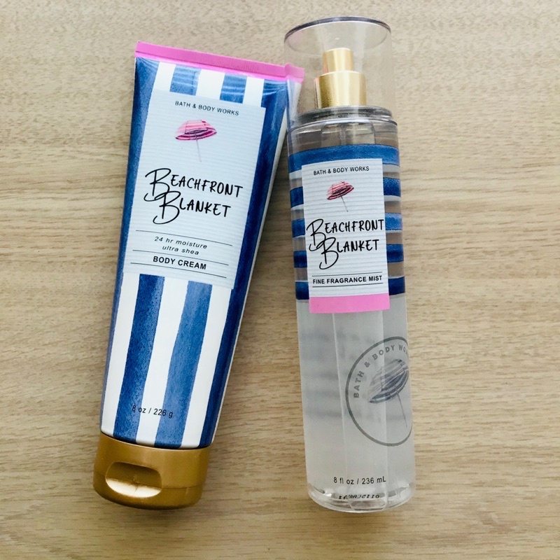 ✦GH✦ Xịt Thơm Toàn Thân Body Mist Bath &amp; Body Works BEACHFRONT BLANKET 30ml/50ml/100ml