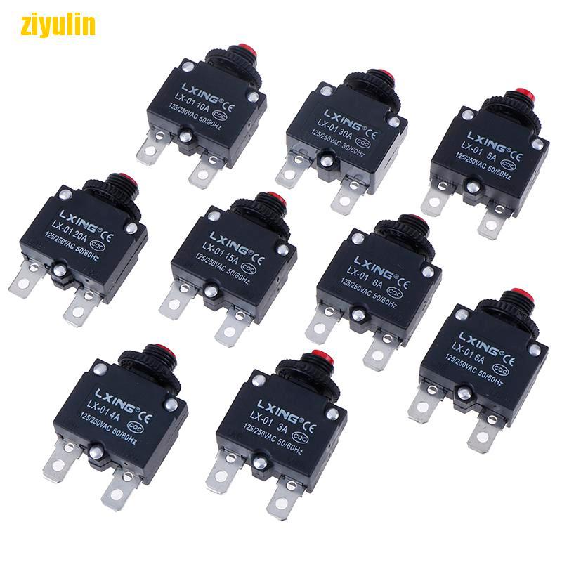 Cầu Dao Bảo Vệ Quá Tải 3A 4A 5A 6A 8A 10A 15A 20A