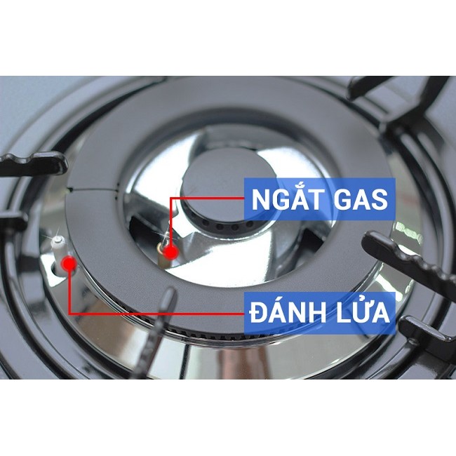 Bếp ga âm Rinnai RVB-2BG(L)N (Đen) - PTV