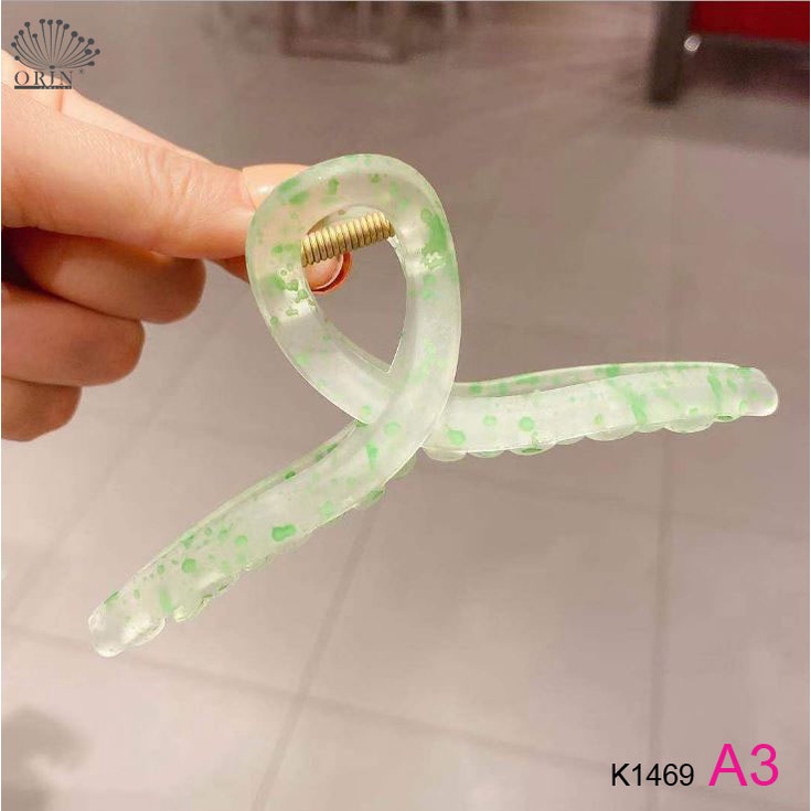 Kẹp tóc càng cua nhiều màu thời trang Orin K1469