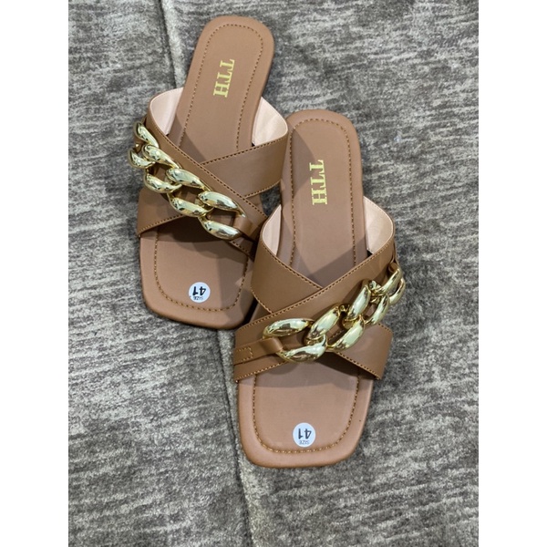 Dép quai chéo có khóa nhiều màu chất da mang êm chân phong cách thời trang trẻ trung năng động bigsize - TTH_SHOES