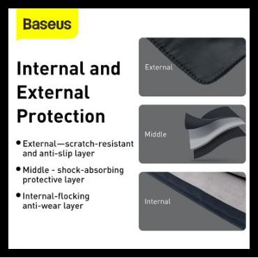 Baseus Túi Đựng Bảo Vệ Macbook Pro 13inch - Black 13inch Akl389 | BigBuy360 - bigbuy360.vn