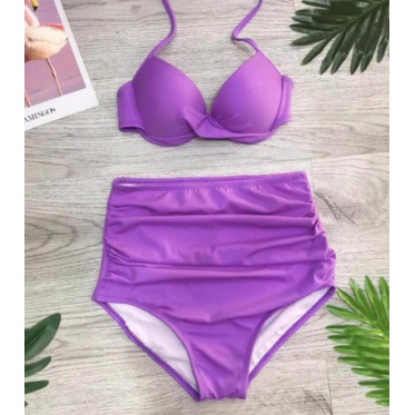 Đồ Bơi Nữ Bikini Lanbishop Hai Mảnh Gọng B Cạp Cao Secxy 2