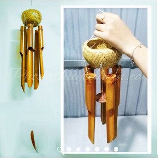 Chuông gió Ống Trúc tre (hành Mộc)