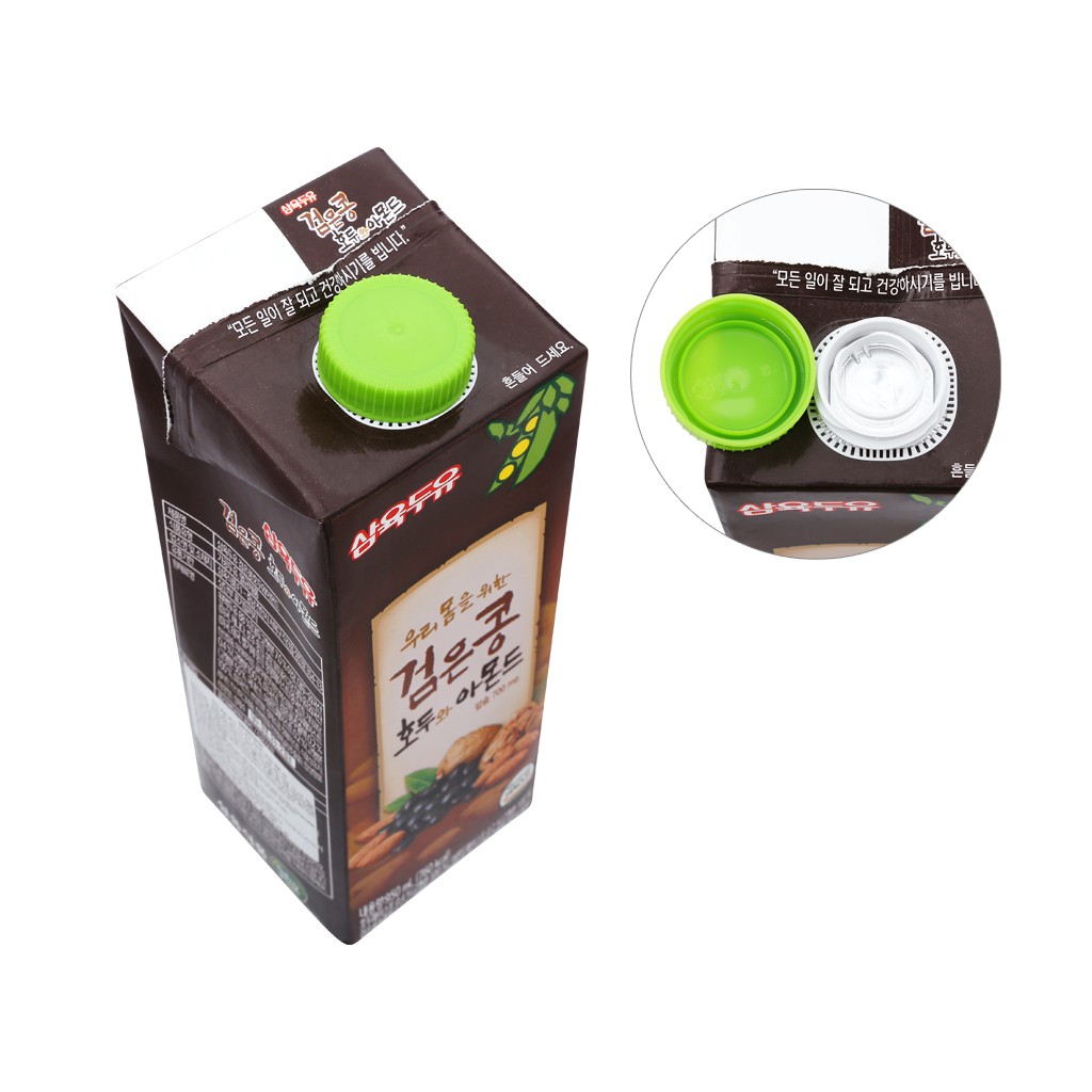 Sữa Đậu Đen Óc Chó Hạnh Nhân Samyook Foods Hộp 950ML