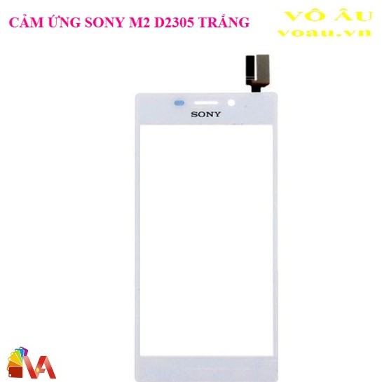 CẢM ỨNG SONY M2 D2305 MÀU TRẮNG, ZIN, ĐẸP, CHẤT LƯỢNG