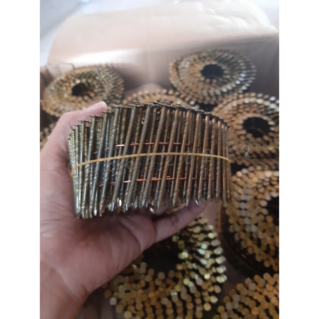 Đinh xoắn cuộn - Đinh pallet 2.1x50mm loại tốt