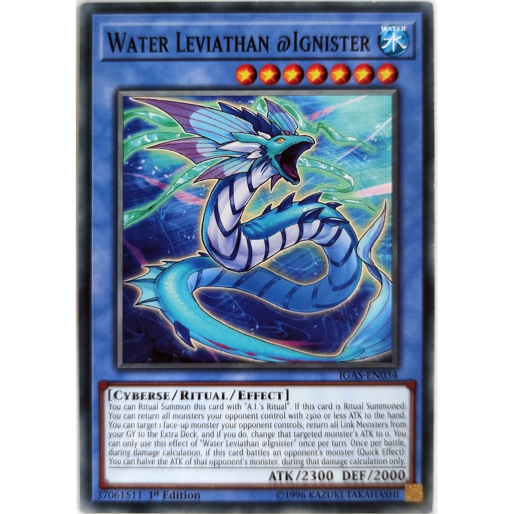 [Thẻ Yugioh] Water Leviathan @Ignister |EN| Common