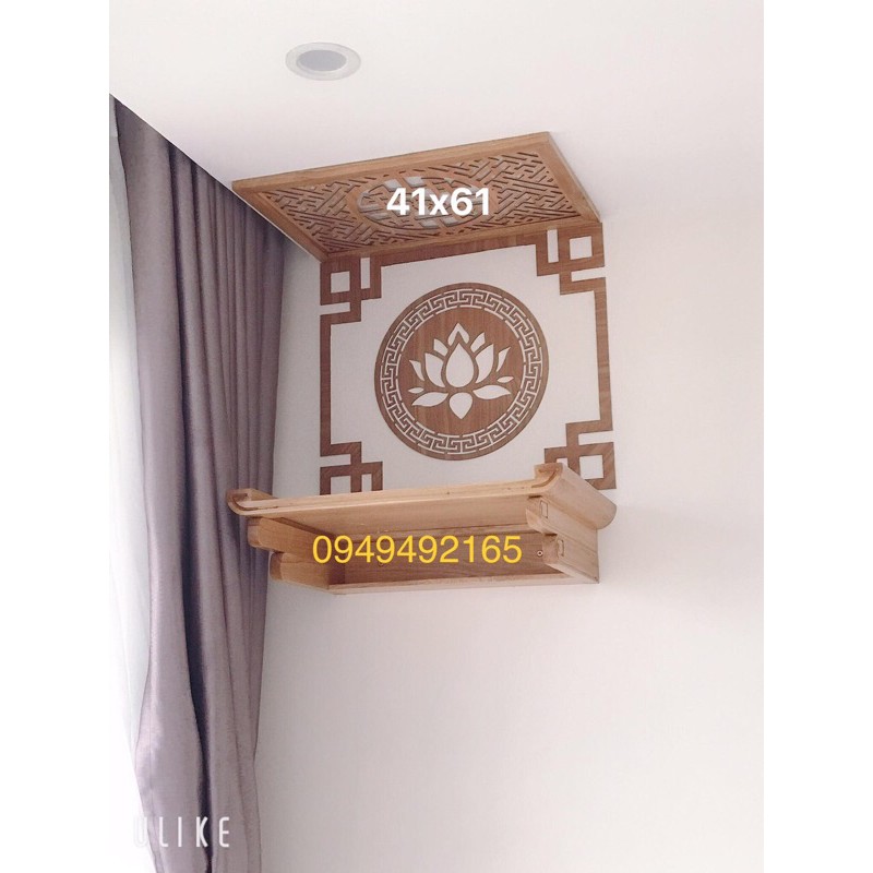 Tấm chống ám khói bàn thờ gia tiên 40x60