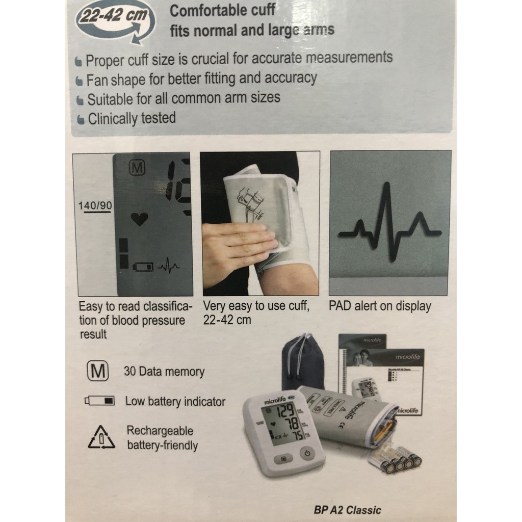 máy đo huyết áp Microlife BP-A2