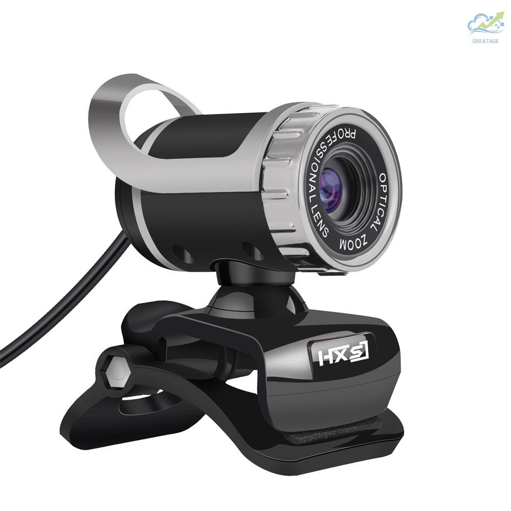 Webcam Cho Máy Tính Hxsj Lg-68 Cổng Usb Màu Đen + Bạc | BigBuy360 - bigbuy360.vn