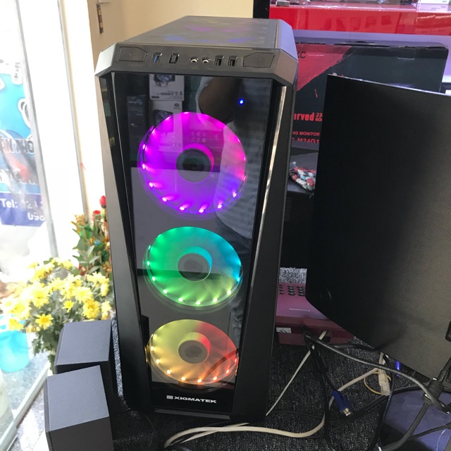 Fan led RGB Galaxy premium 3