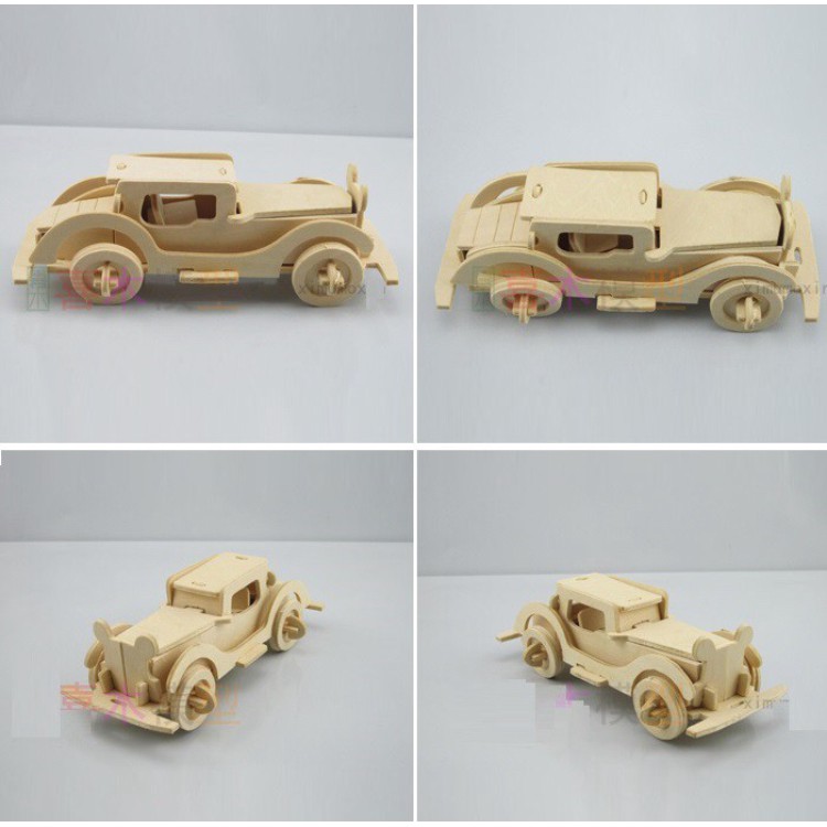 Mô hình lắp ráp gỗ 3D Xe Ô Tô Auburn
