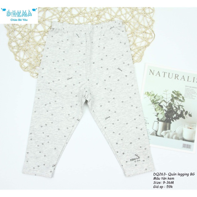 [Dokma] Quần legging bé gái