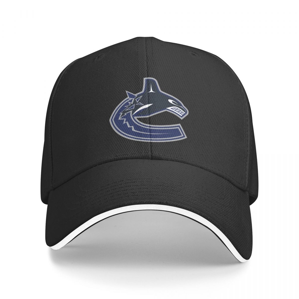 Mới Vancouver Canucks Logo NHL Mũ Bóng Chày Unisex Chất Lượng Polyester Mũ Nam Nữ Golf Chạy Chống Nắ