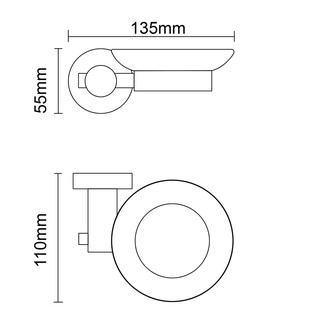 Kệ đựng xà bông Zento HA4604