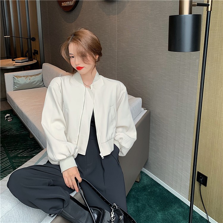 Áo Khoác Bóng Chày Tay Dài Có Dây Kéo Dễ Phối Đồ | BigBuy360 - bigbuy360.vn