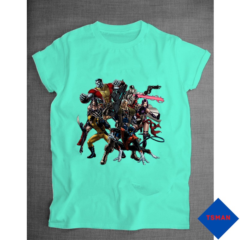 Áo thun Marvel DeadPool và Team X - Cotton Thun Phong Cách Cá Tính - Cực Chất Và Đẹp