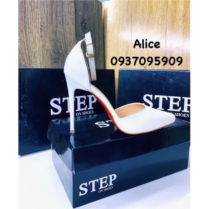 Giày Bupber Cao Gót Quai Hậu 10P- Hàng VNXK Cao Cấp - Full size 34-40