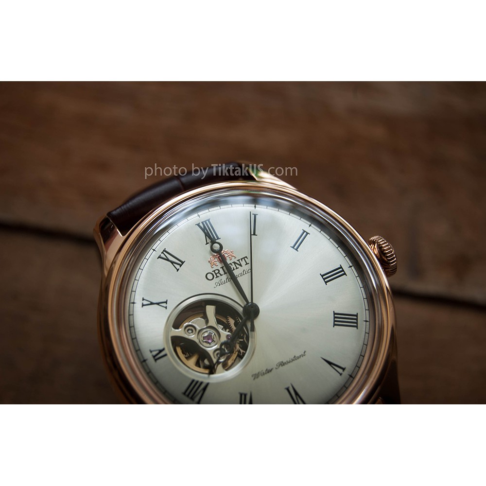 Đồng hồ nam dây da Orient Caballero FAG00001S0 ( Rose gold)