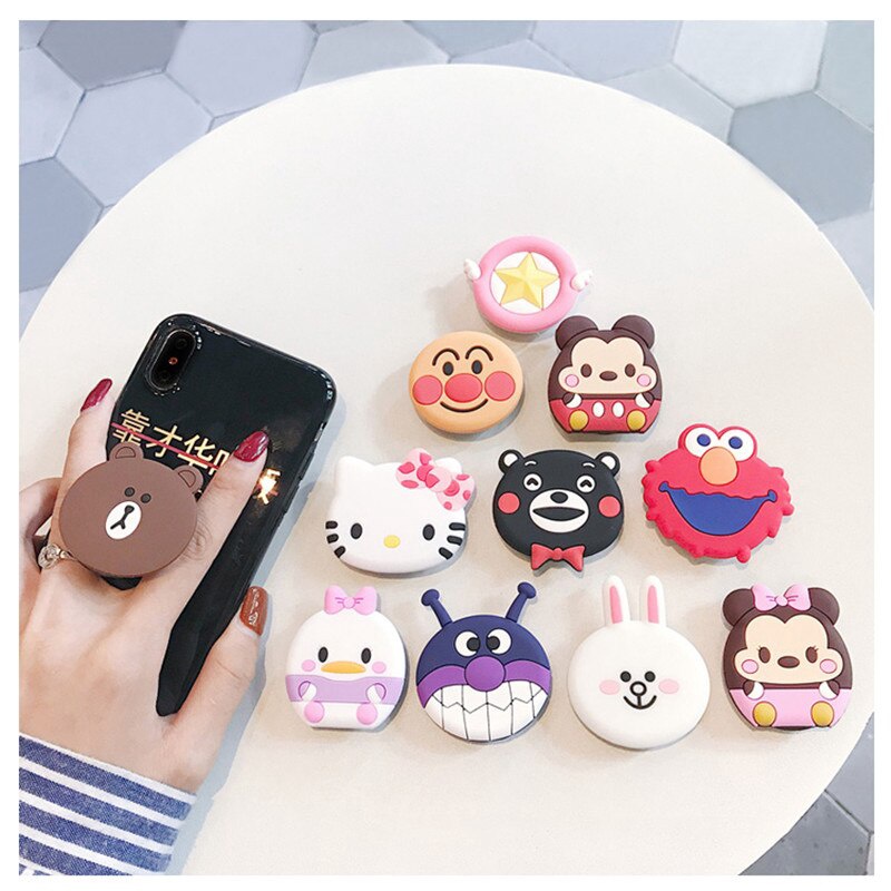 Giá Đỡ Điện Thoại Hình Hoạt Hình Đáng Yêu Cho Iphone X 7 | BigBuy360 - bigbuy360.vn