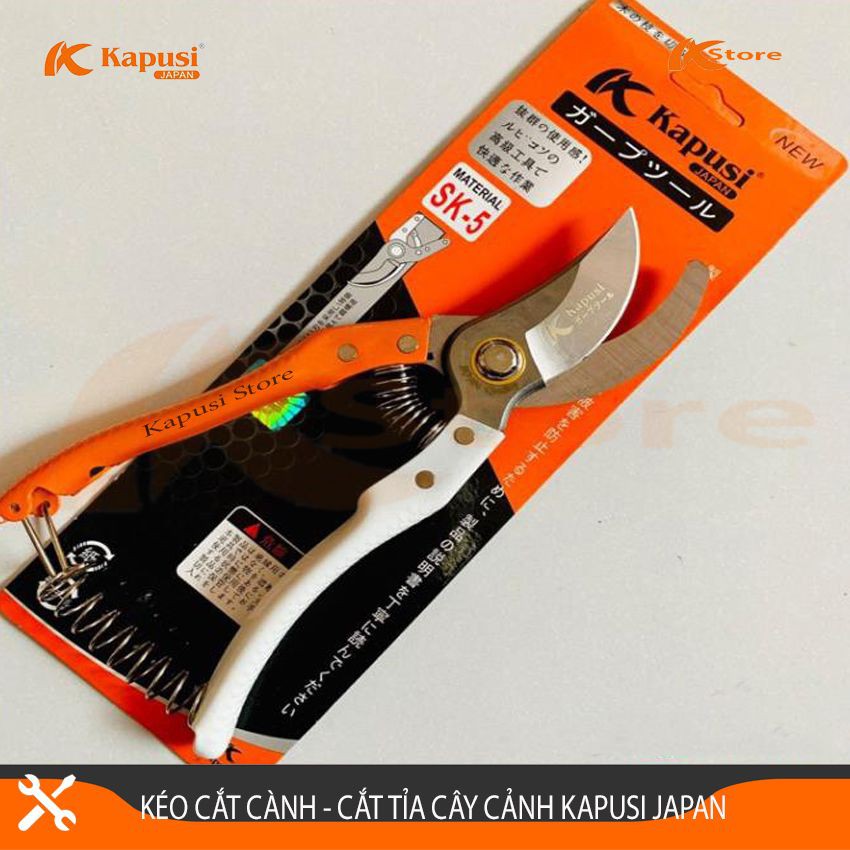 KÉO CẮT CÀNH NHẬT BẢN - KÉO CẮT TỈA CÀNH CÂY SIÊU SẮC - SIÊU KHỎE KAPUSI K-8653
