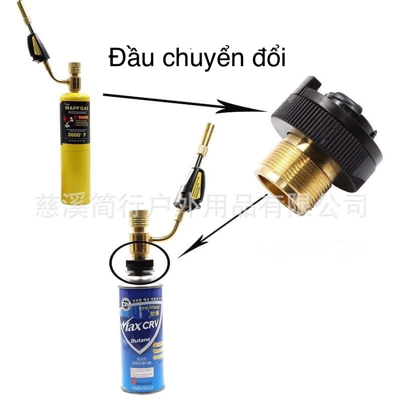 Đầu chuyển đổi mapp gas sang gas mini