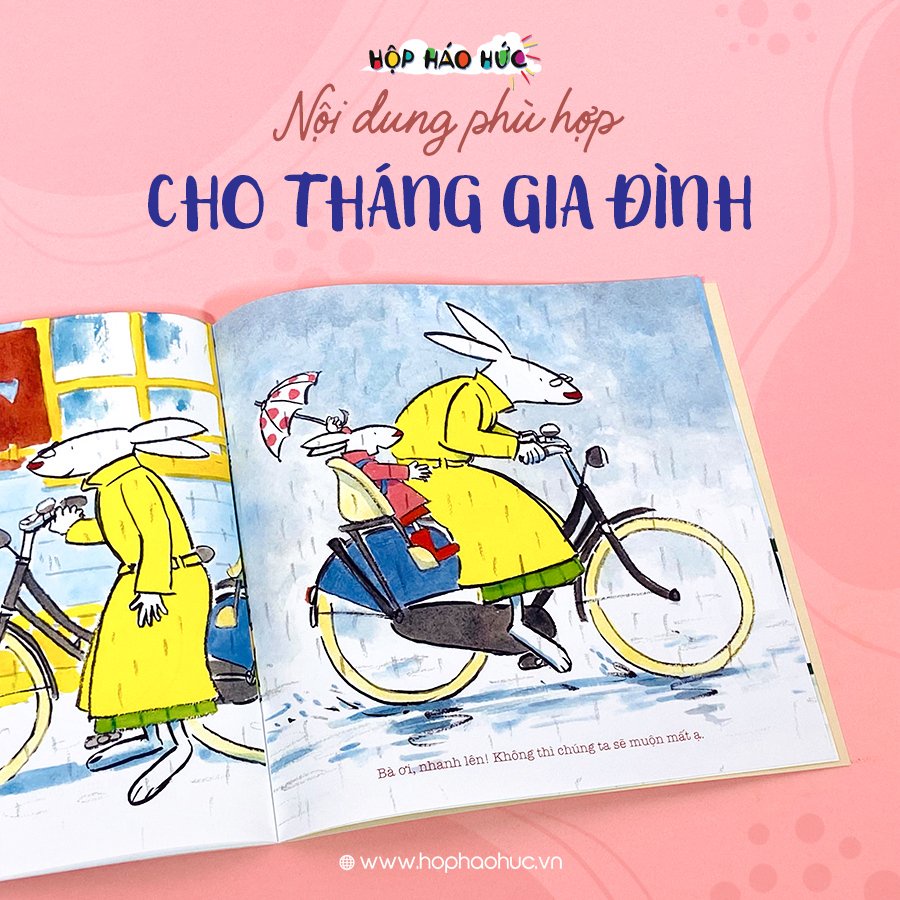 Sách Bà ơi, nhanh lên! cho bé 3-6 tuổi - Cùng bé học cách yêu thương bà hơn