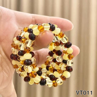 Vòng Hổ Phách Đeo Tay Cho Bé