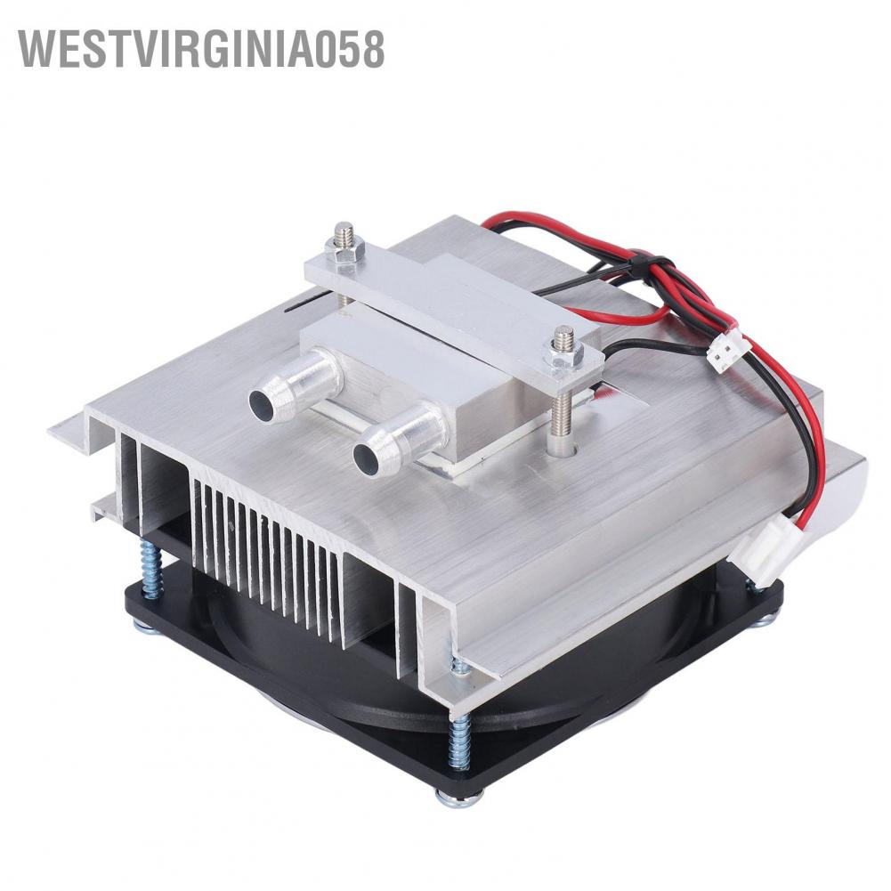 Westvirginia058 Westvirginia058 Refrigeration Cooler Semiconductor Water Cooling System Set Kit for Equipment DC 12V 6A
