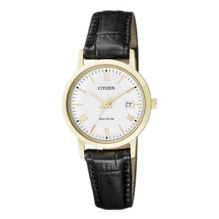 Đồng hồ nữ dây da Citizen Eco-Drive EW1582-03A