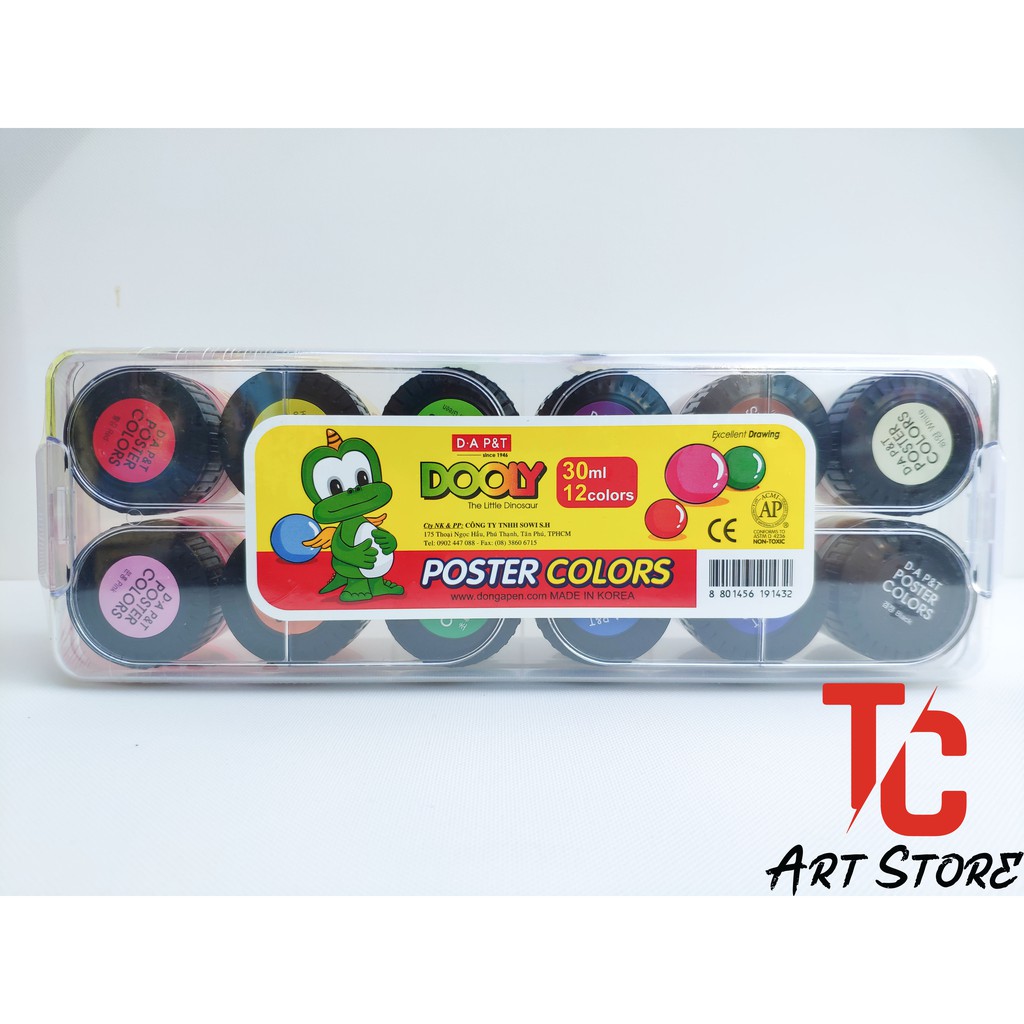 MÀU NƯỚC DÀNH CHO HỌC SINH - LOẠI TỐT - TC ART STORE