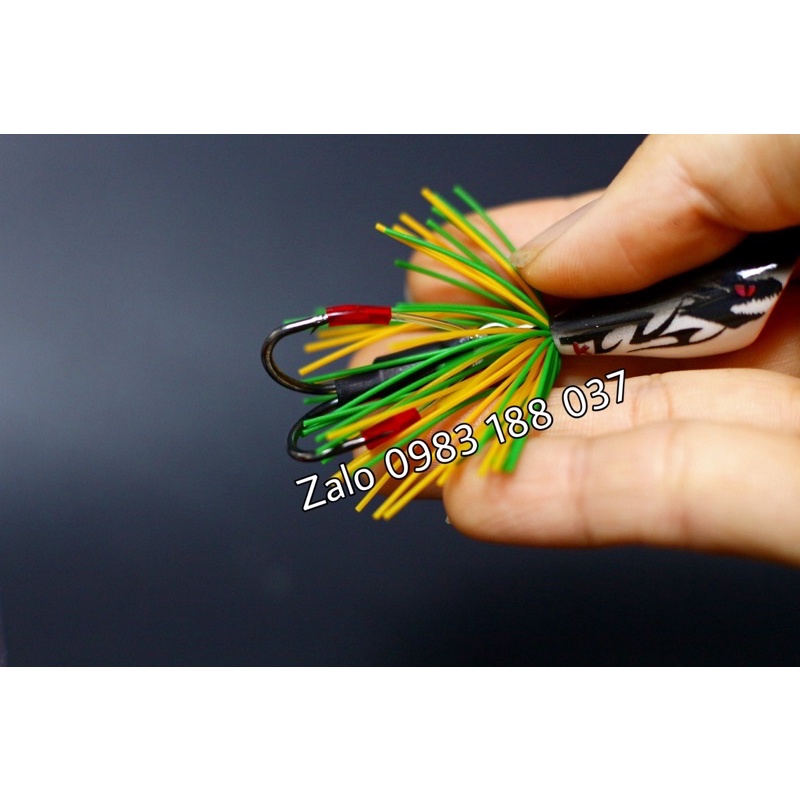 Nhái nhảy, lắc mini Thái Lan, mồi giả câu cá lóc