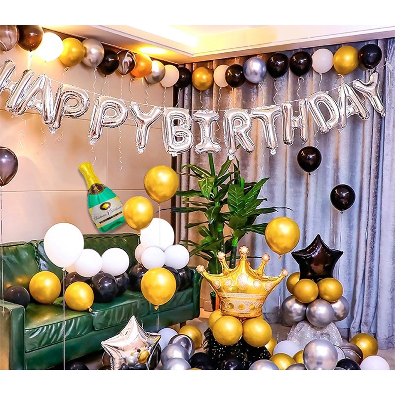 Set trang trí sinh nhật/tiệc sang trọng cho mọi lứa tuổi 0096 - MBBDecors