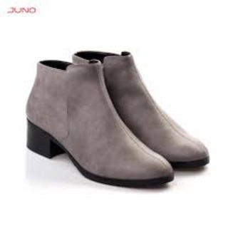Thanh lí giày boot juno nữ gót vuông 5cm 170k