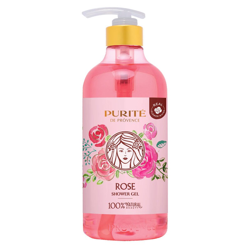 Sữa Tắm Purité Dưỡng Da Mềm Mịn Hương Hoa Hồng Rose Shower Gel