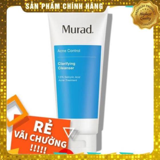 [GIÁ SỐC - BAO BÌ MỚI] Sữa Rửa Mặt Cải Thiện Da Và Xóa Mụn, Kiểm Soát Dầu Murad Clarifying Cleanser Acne