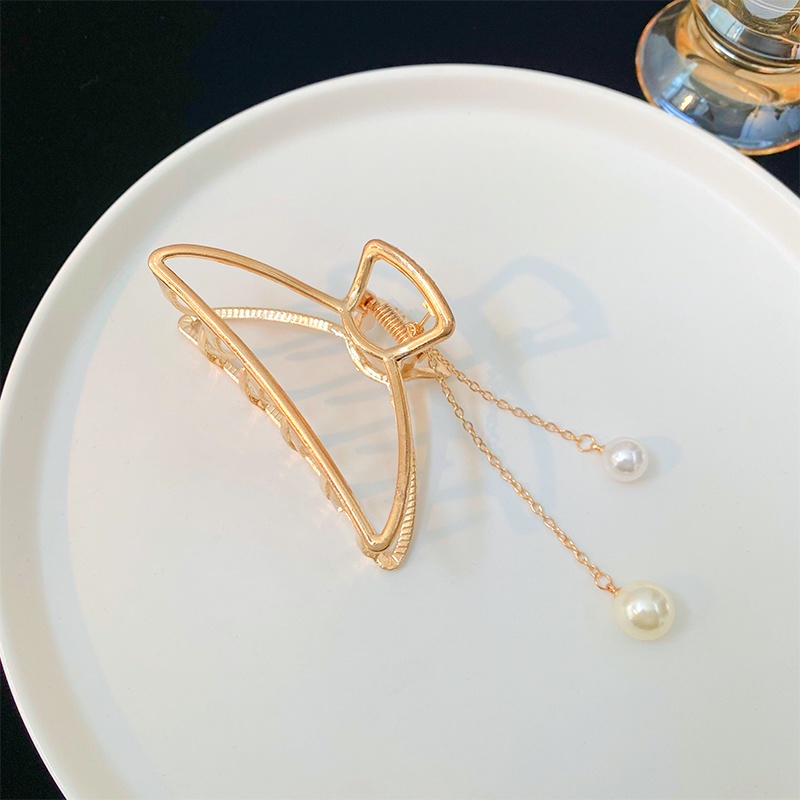 Kẹp tóc kim loại thanh lịch nhiều kiểu dáng thời trang phong cách Hàn Quốc