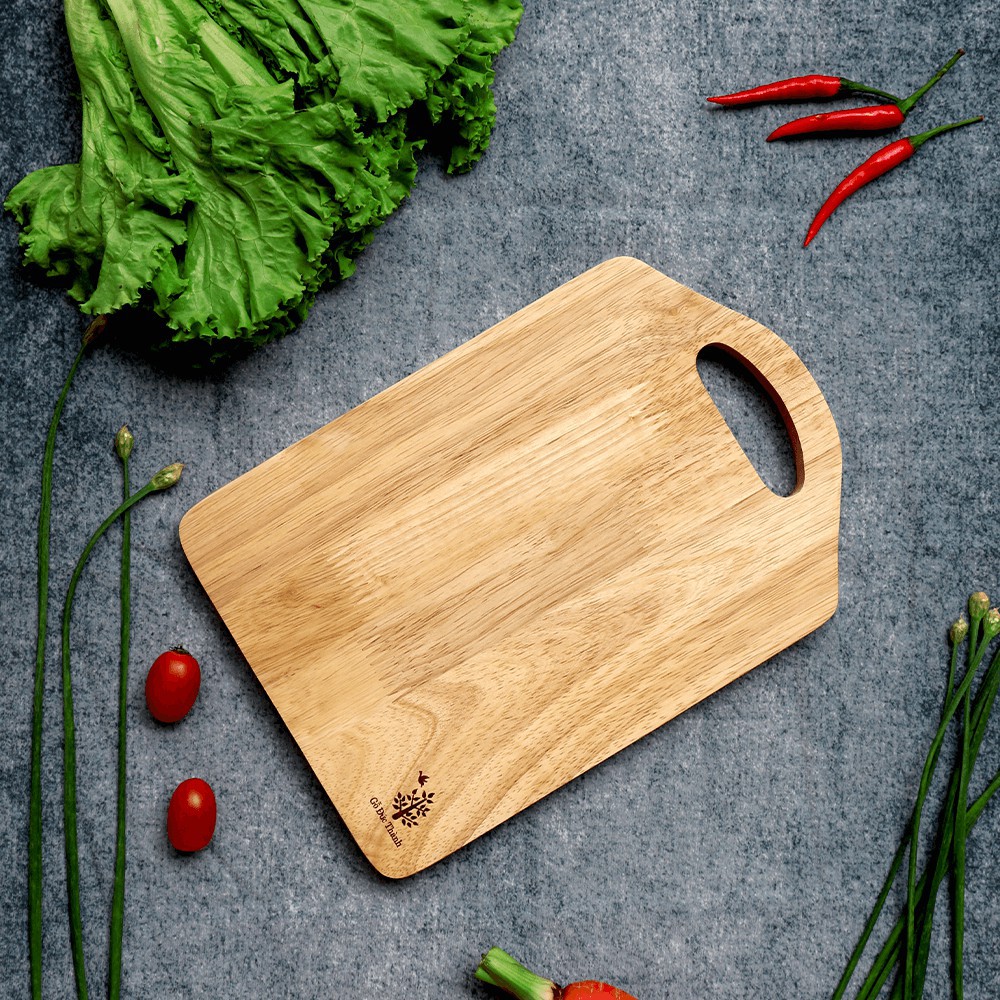Thớt Tò Vò - Thớt Gỗ Đức Thành 30x20x1.8 (cm)