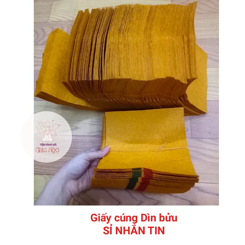 Giấy cúng Dìn bửu - VÀNG MÃ GIÁ RẺ SỈ LẺ