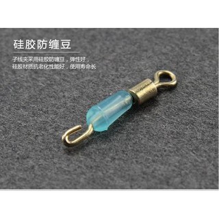 Silicone nhanh Phụ kiện dây chuyển đổi nhanh chóng kết nối dây 8 vòng tám phụ kiện câu cá đặc biệt