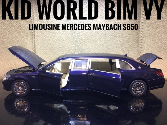 Xe mô hình Limousine Mercedes Maybach S650. Tỷ lệ 1:32.