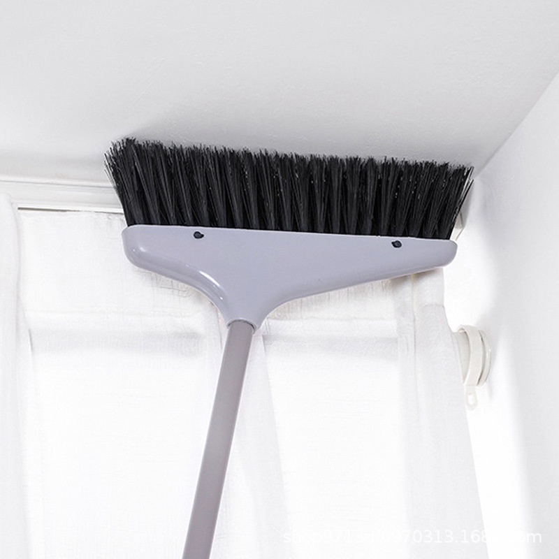 Bộ Chổi Và Đồ Hốt Rác Bằng Nhựa Mềm Có Thể Tháo Rời Tiện Dụng