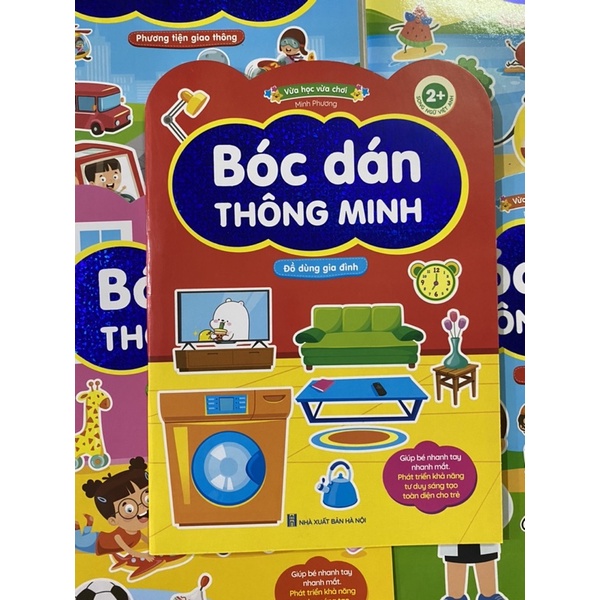 Set bóc dán thông minh dành cho bé từ 2 tuổi